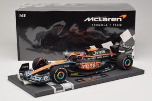 McLaren MCL36 #3 D. Ricciardo Abu Dhabi GP 2022 Minichamps 1:18 537224003 Derva - nuotrauka 7 iš 7