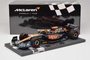 McLaren MCL36 O. Piastri Abu Dhabi Test 2022 Minichamps 1:18 537221828 Derva - nuotrauka 7 iš 7