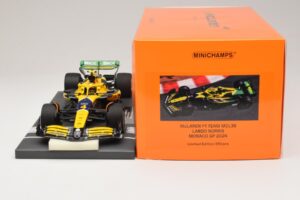 McLaren MCL38 #4 L. Norris Monaco GP Winner 2024 Minichamps 1:18 537242604 Derva - nuotrauka 6 iš 7