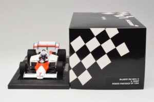 McLaren MP4/2 TAG #7 A. Prost Portuguese GP Winner 1984 Minichamps 1:18 537841807 Derva - nuotrauka 6 iš 7
