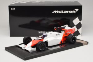McLaren MP4/2 TAG #7 A. Prost Portuguese GP Winner 1984 Minichamps 1:18 537841807 Derva - nuotrauka 7 iš 7