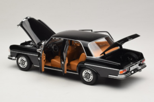 Mercedes 280 SE W108 Juodas Norev 1:18 183360 Metalas - nuotrauka 5 iš 8