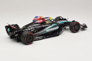 Mercedes AMG Petronas W15 E Performance L. Hamilton Winner British GP 2024 Minichamps 1:18 110241244 Derva - nuotrauka 2 iš 7