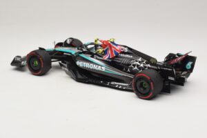 Mercedes AMG Petronas W15 E Performance L. Hamilton Winner British GP 2024 Minichamps 1:18 110241244 Derva - nuotrauka 5 iš 7