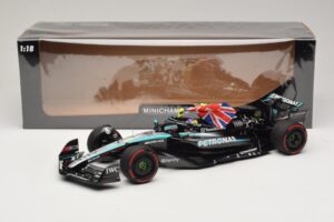 Mercedes AMG Petronas W15 E Performance L. Hamilton Winner British GP 2024 Minichamps 1:18 110241244 Derva - nuotrauka 7 iš 7