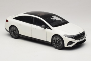 Mercedes EQS V297 Manufaktur Opalite White NZG 1:18 B66961049 Metalas - nuotrauka 6 iš 8
