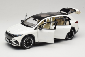 Mercedes EQS SUV X296 Manufaktur Diamond White NZG 1:18 B66960590 Metalas - nuotrauka 2 iš 8