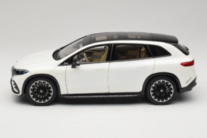 Mercedes EQS SUV X296 Manufaktur Diamond White NZG 1:18 B66960590 Metalas - nuotrauka 4 iš 8