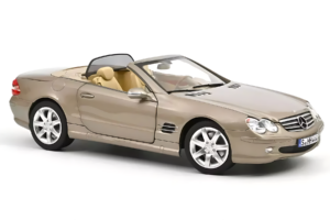 Mercedes SL500 R230 Travertine Beige Norev 1:18 183843 Metalas
