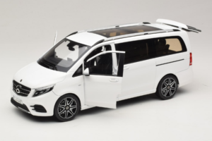 Mercedes V-Class W447 AMG Line Baltas Norev 1:18 183876 Metalas - nuotrauka 2 iš 8