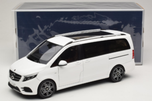 Mercedes V-Class W447 AMG Line Baltas Norev 1:18 183876 Metalas - nuotrauka 8 iš 8