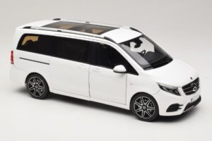 Mercedes V-Class W447 AMG Line Baltas Norev 1:18 183876 Metalas - nuotrauka 6 iš 8