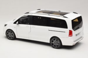 Mercedes V-Class W447 AMG Line Baltas Norev 1:18 183876 Metalas - nuotrauka 7 iš 8
