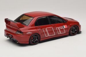 Mitsubishi Lancer Evolution IX MR Fast & Furious Raudonas Ignition Model 1:18 2374 Derva - nuotrauka 2 iš 6