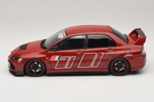 Mitsubishi Lancer Evolution IX MR Fast & Furious Raudonas Ignition Model 1:18 2374 Derva - nuotrauka 3 iš 6
