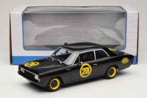 Opel Rekord C #201 Black Widow MCG 1:18 MCG18560 Metalas - nuotrauka 6 iš 6
