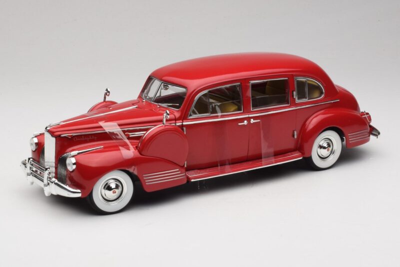 Packard Super Eight One-Eighty Raudonas Greenlight 1:18 12971 Metalas