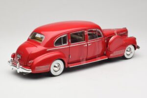 Packard Super Eight One-Eighty Raudonas Greenlight 1:18 12971 Metalas - nuotrauka 2 iš 6