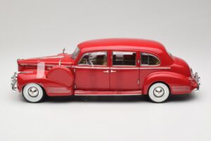 Packard Super Eight One-Eighty Raudonas Greenlight 1:18 12971 Metalas - nuotrauka 3 iš 6
