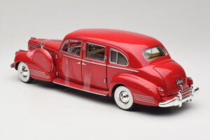 Packard Super Eight One-Eighty Raudonas Greenlight 1:18 12971 Metalas - nuotrauka 5 iš 6