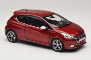 Peugeot 208 GTI Rubis Red Norev 1:18 184700 Metalas - nuotrauka 6 iš 8