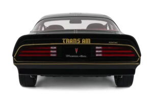 Pontiac Firebird Trans Am Starlight Black Otto 1:12 G098 Derva - nuotrauka 5 iš 5