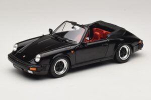 Porsche 911 3.2 Carrera Kabrioletas Juodas Minichamps 1:18 100063035 Metalas