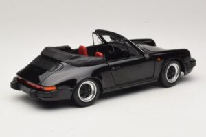 Porsche 911 3.2 Carrera Kabrioletas Juodas Minichamps 1:18 100063035 Metalas - nuotrauka 3 iš 8