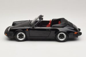 Porsche 911 3.2 Carrera Kabrioletas Juodas Minichamps 1:18 100063035 Metalas - nuotrauka 4 iš 8