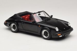 Porsche 911 3.2 Carrera Kabrioletas Juodas Minichamps 1:18 100063035 Metalas - nuotrauka 6 iš 8
