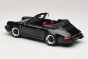 Porsche 911 3.2 Carrera Kabrioletas Juodas Minichamps 1:18 100063035 Metalas - nuotrauka 7 iš 8