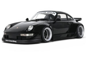 Porsche 911 993 RWB Juodas GT Spirit 1:18 GT587 Derva