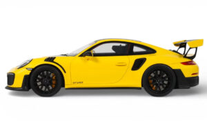Porsche 911 GT2 RS 991.2 Nurburgring Lap Record Geltonas GT Spirit 1:18 GT972 Derva - nuotrauka 3 iš 5