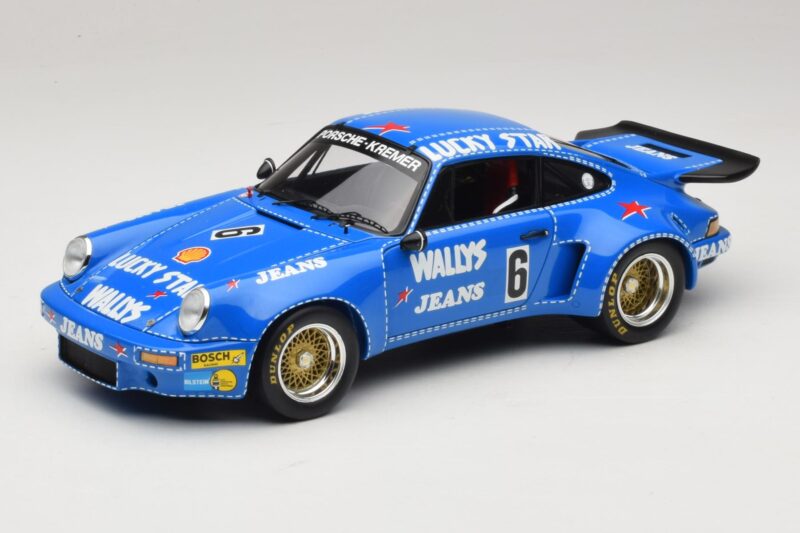 Porsche 911 RSR #6 Wallys Jeans Nurburgring 1974 Spark 1:18 18S088 Derva