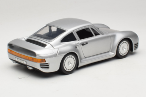 Porsche 959 Sidabrinis Tonka 1:18 22213 Metalas - nuotrauka 3 iš 8
