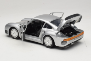 Porsche 959 Sidabrinis Tonka 1:18 22213 Metalas - nuotrauka 5 iš 8