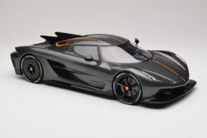 Koenigsegg Jesko Absolut 0-400-0 km/h Record Graphite Grey GT Spirit 1:18 GT575 Derva - nuotrauka 4 iš 6