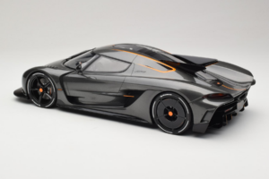 Koenigsegg Jesko Absolut 0-400-0 km/h Record Graphite Grey GT Spirit 1:18 GT575 Derva - nuotrauka 5 iš 6