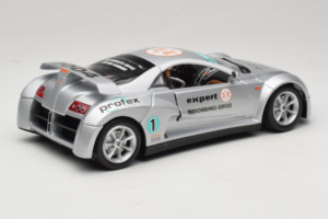 Giugiaro Prima Sidabrinis Bburago 1:18 33130 Metalas - nuotrauka 3 iš 8