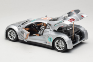Giugiaro Prima Sidabrinis Bburago 1:18 33130 Metalas - nuotrauka 5 iš 8