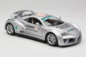 Giugiaro Prima Sidabrinis Bburago 1:18 33130 Metalas - nuotrauka 6 iš 8