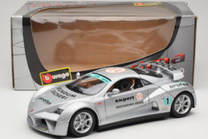 Giugiaro Prima Sidabrinis Bburago 1:18 33130 Metalas - nuotrauka 8 iš 8