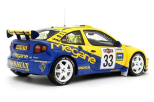 Renault Megane Maxi #33 P. Bugalski / J-P. Chiaroni Rally Sanremo 1998 Otto 1:18 OT1195 Derva - nuotrauka 2 iš 5