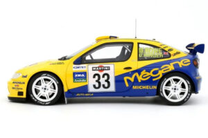 Renault Megane Maxi #33 P. Bugalski / J-P. Chiaroni Rally Sanremo 1998 Otto 1:18 OT1195 Derva - nuotrauka 3 iš 5