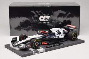 Scuderia AlphaTauri AT04 D. Ricciardo Hungarian GP 2023 Minichamps 1:18 117231203 Derva - nuotrauka 7 iš 7
