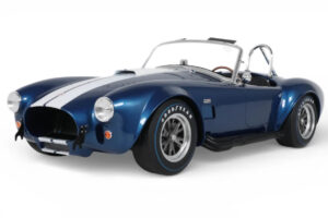 Shelby Cobra 427 S/C Mėlynas & Baltas Juosta GT Spirit 1:8 GTS800802 Derva
