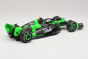 Stake Kick Sauber C44 G. Zhou Emilia Romagna GP 2024 Minichamps 1:18 117240124 Derva - nuotrauka 2 iš 7