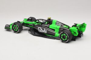 Stake Kick Sauber C44 G. Zhou Emilia Romagna GP 2024 Minichamps 1:18 117240124 Derva - nuotrauka 5 iš 7
