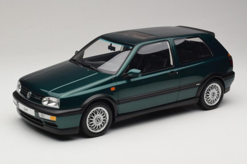 Volkswagen Golf Mk3 VR6 Carat Dragon Green Otto 1:12 G099 Derva