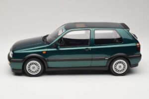 Volkswagen Golf Mk3 VR6 Carat Dragon Green Otto 1:12 G099 Derva - nuotrauka 3 iš 6